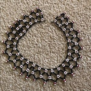 Handmade beaded Seminole necklace